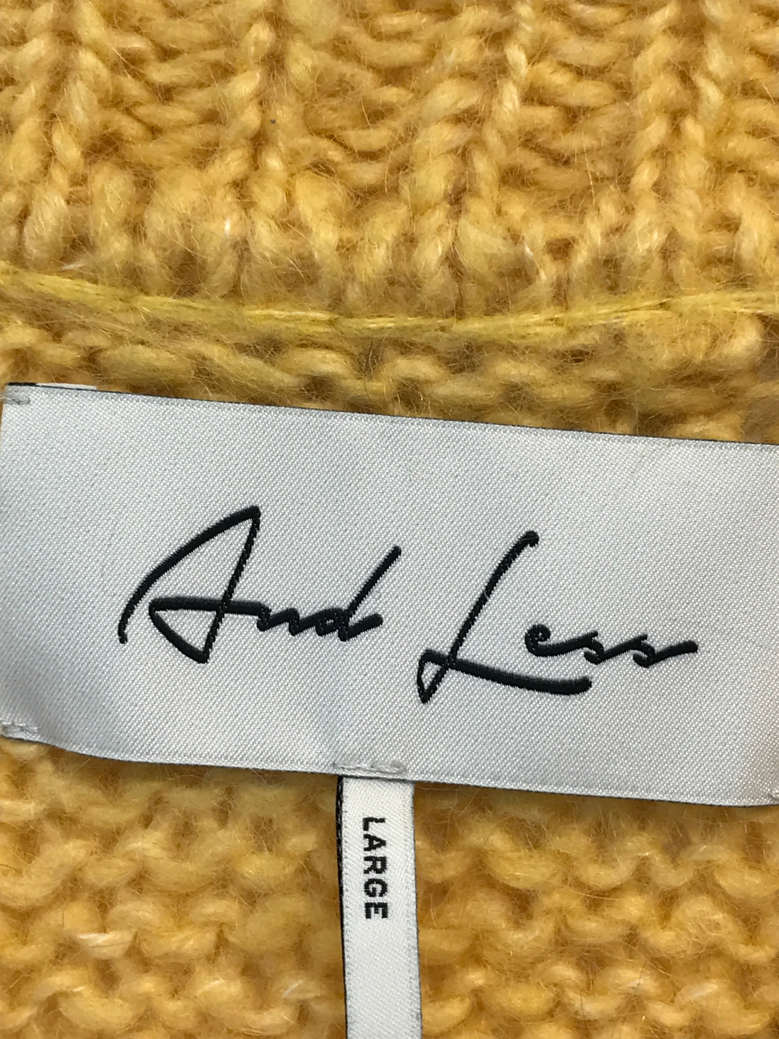 And Less Sweater